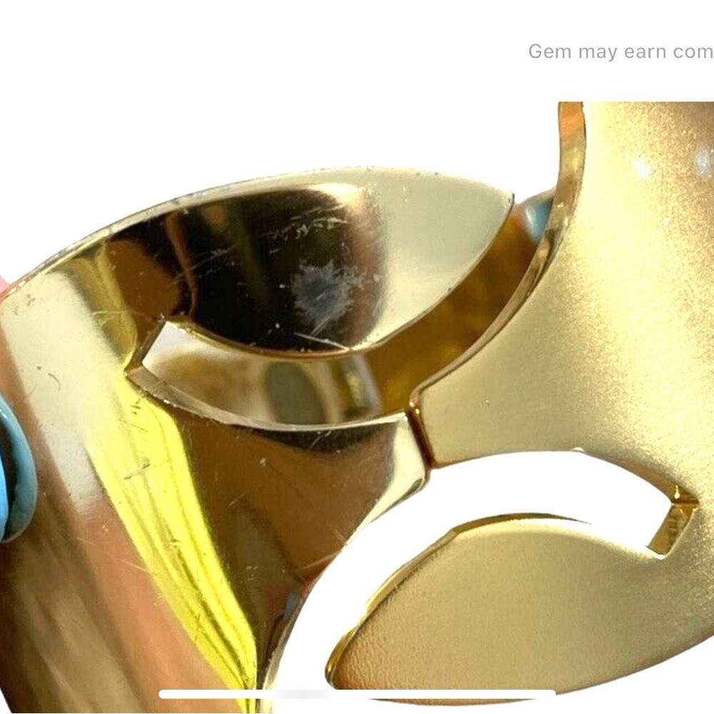 Lanvin Paris cuff bracelet